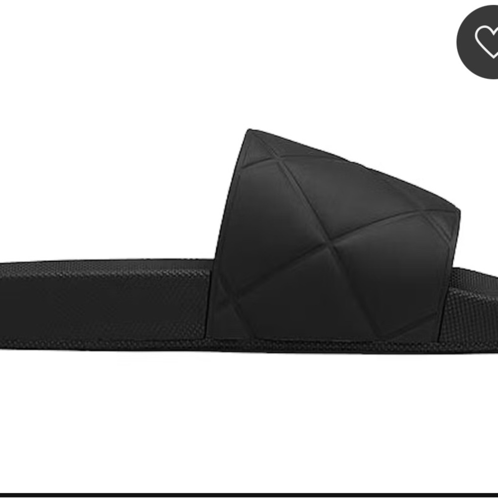 Bottega Veneta Black Quilted Sandals - Picture 2 of 11